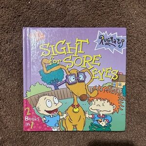 Rugrats Sight for Sore Eyes Kids Book - Purple